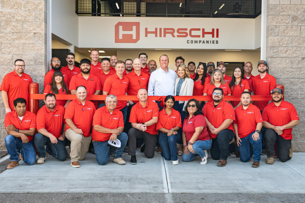 This is the moment Hirschi established a new building in Phoenix, Arizona. Made by Hirschi Co., in Las Vegas, Nevada