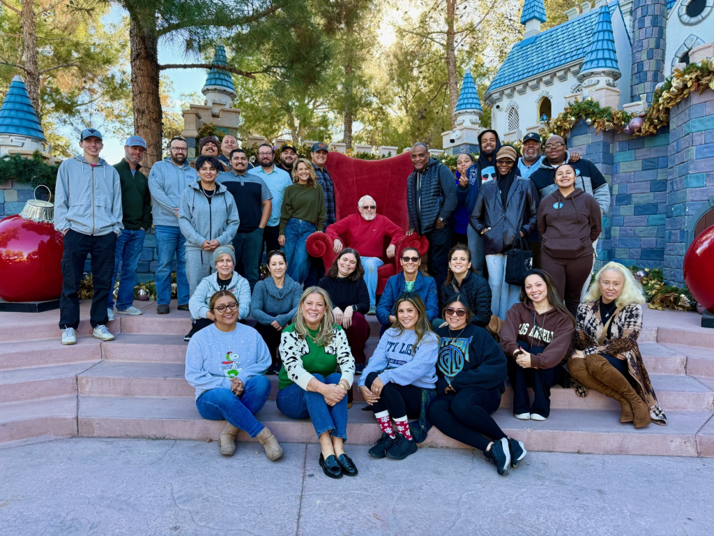 Hirschi Helping Hands had donated and helped a charity organization to reunite families for Christmas time. Made by Hirschi Co., in Las Vegas, Nevada