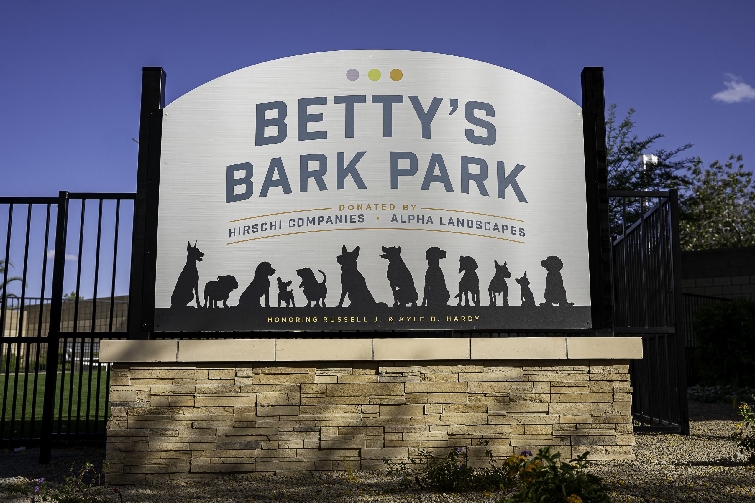 Grand Opening of Betty’s Bark Park