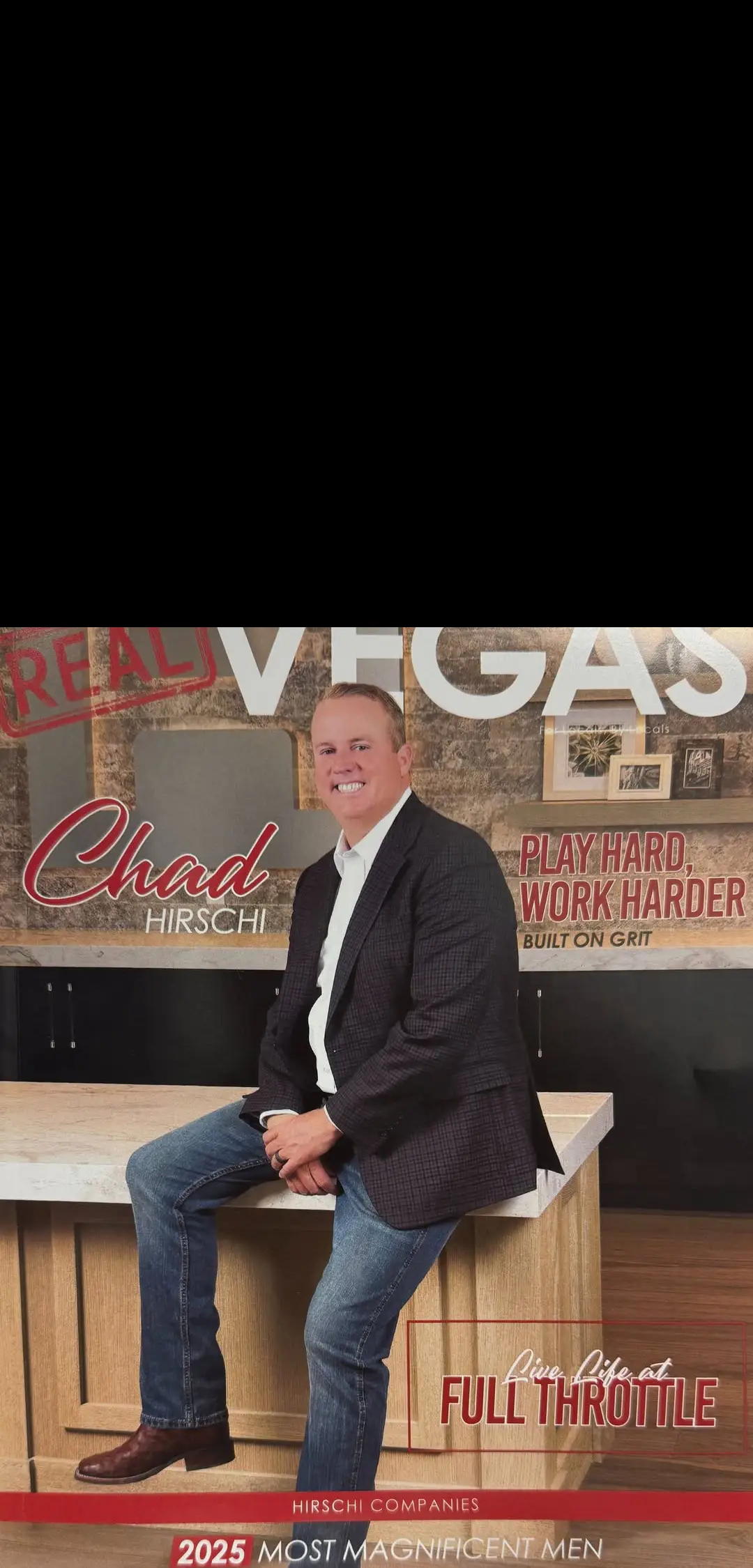 Chad Hirschi Named One of Real Vegas Magazine’s Most Magnificent Man